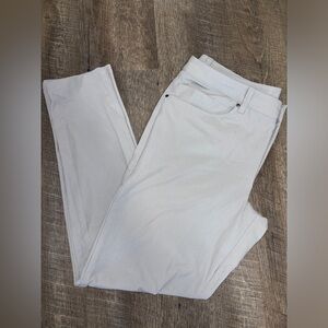 Lululemon ABC Pants Warpstreme Slim Size 35x30 Grey